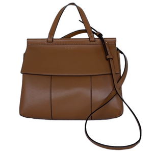 Tory Burch Block T Leather Top Handle Satchel